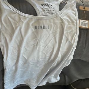 NOBULL Tank top, XL, Woman’s, Frost White NWT